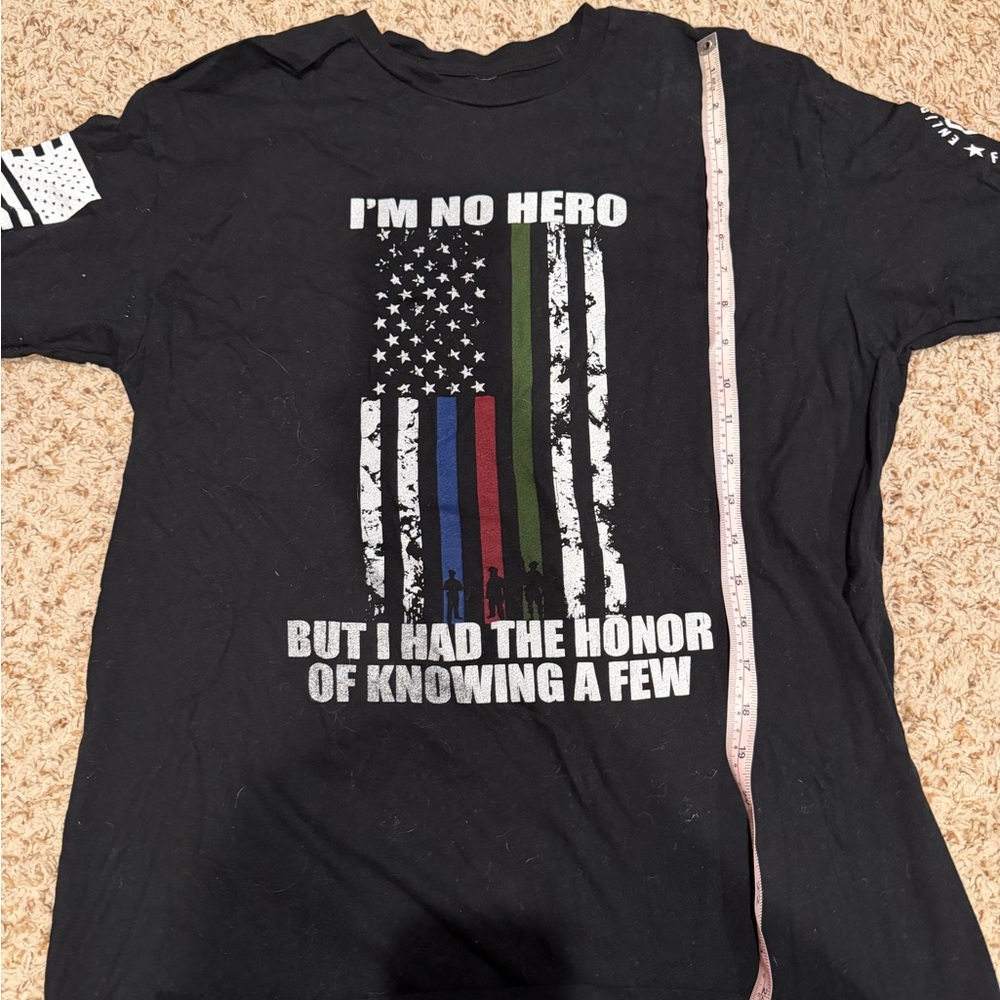 Lot of 2 Grunt Style Patriotic USA, L / Large Shirts